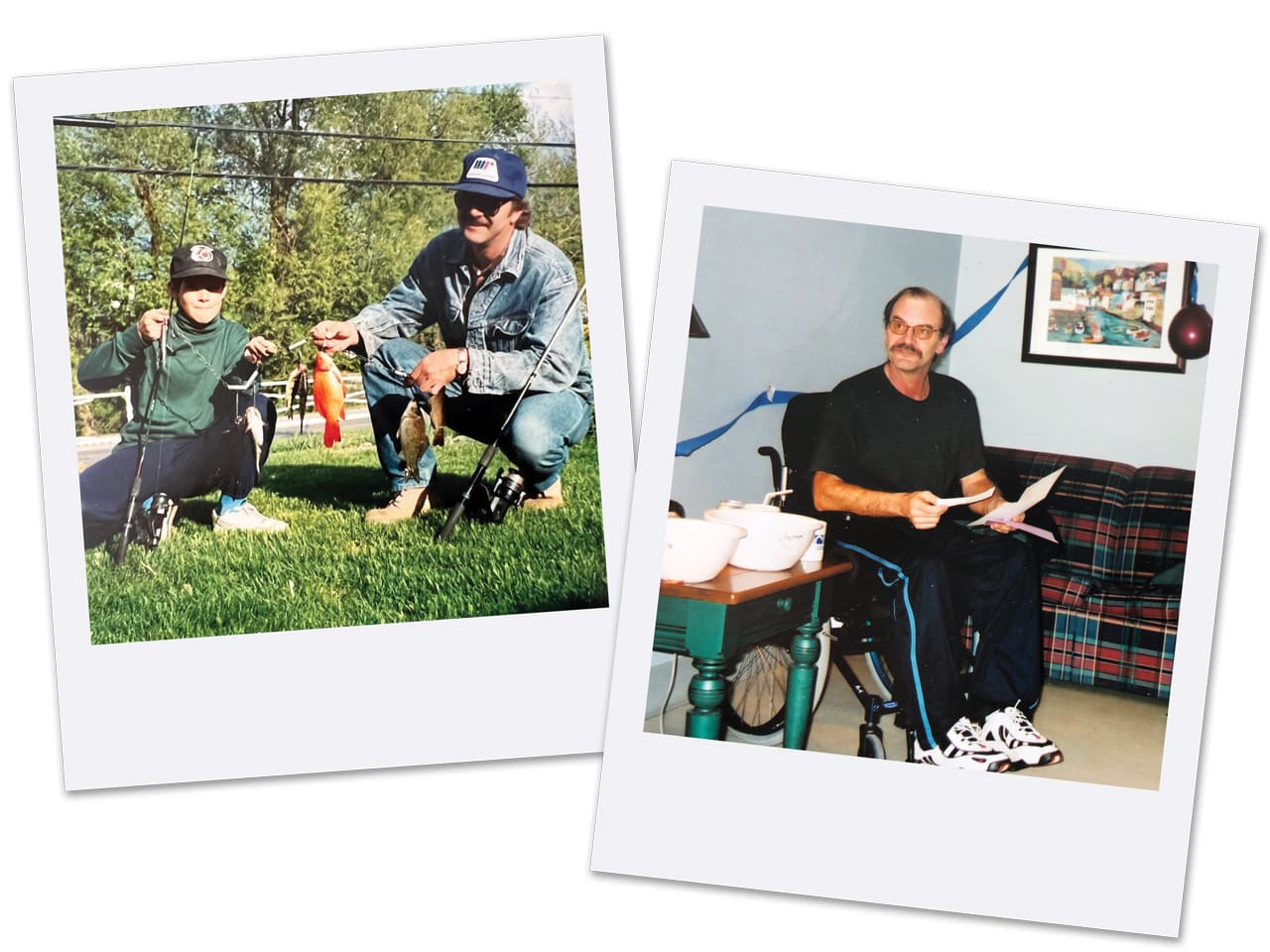Kevin Rempel and his dad Gerry